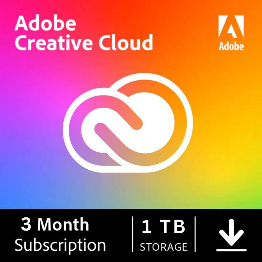 Adobe Creative Cloud - 3 Months